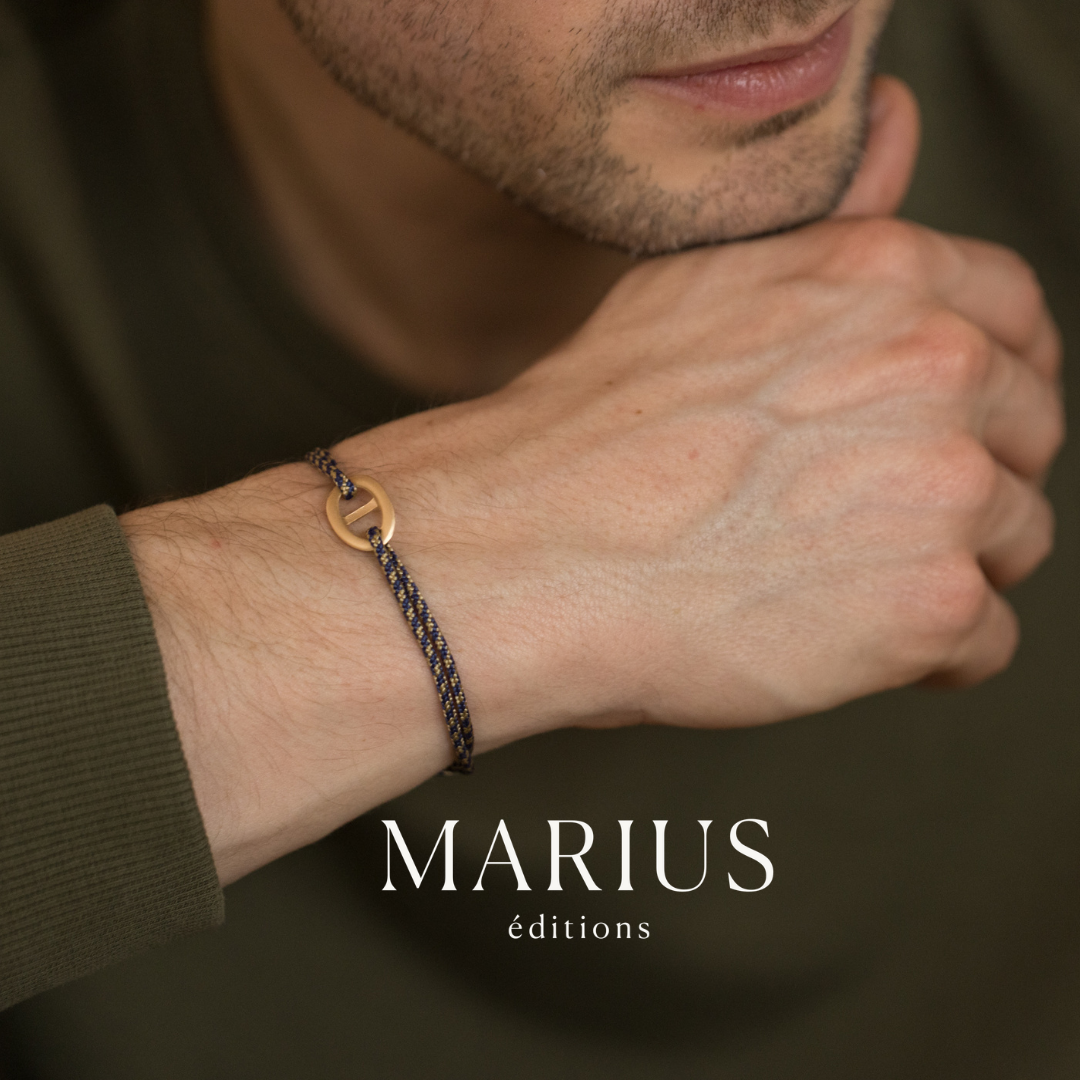 Nos bracelets pour homme Marius Éditions