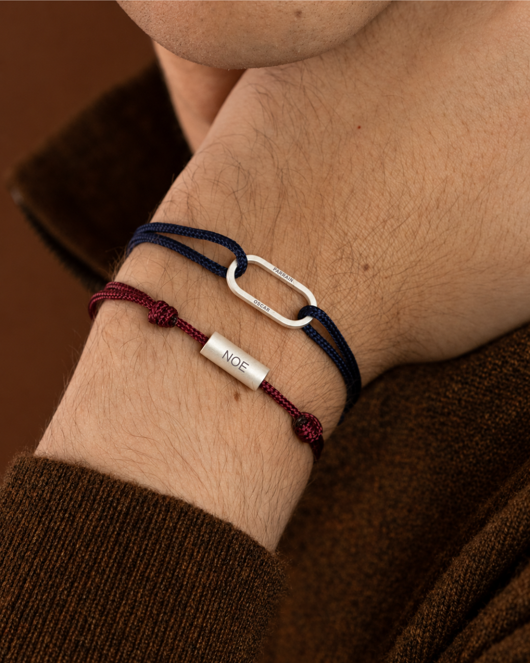 Auguste | Argent | Bordeaux