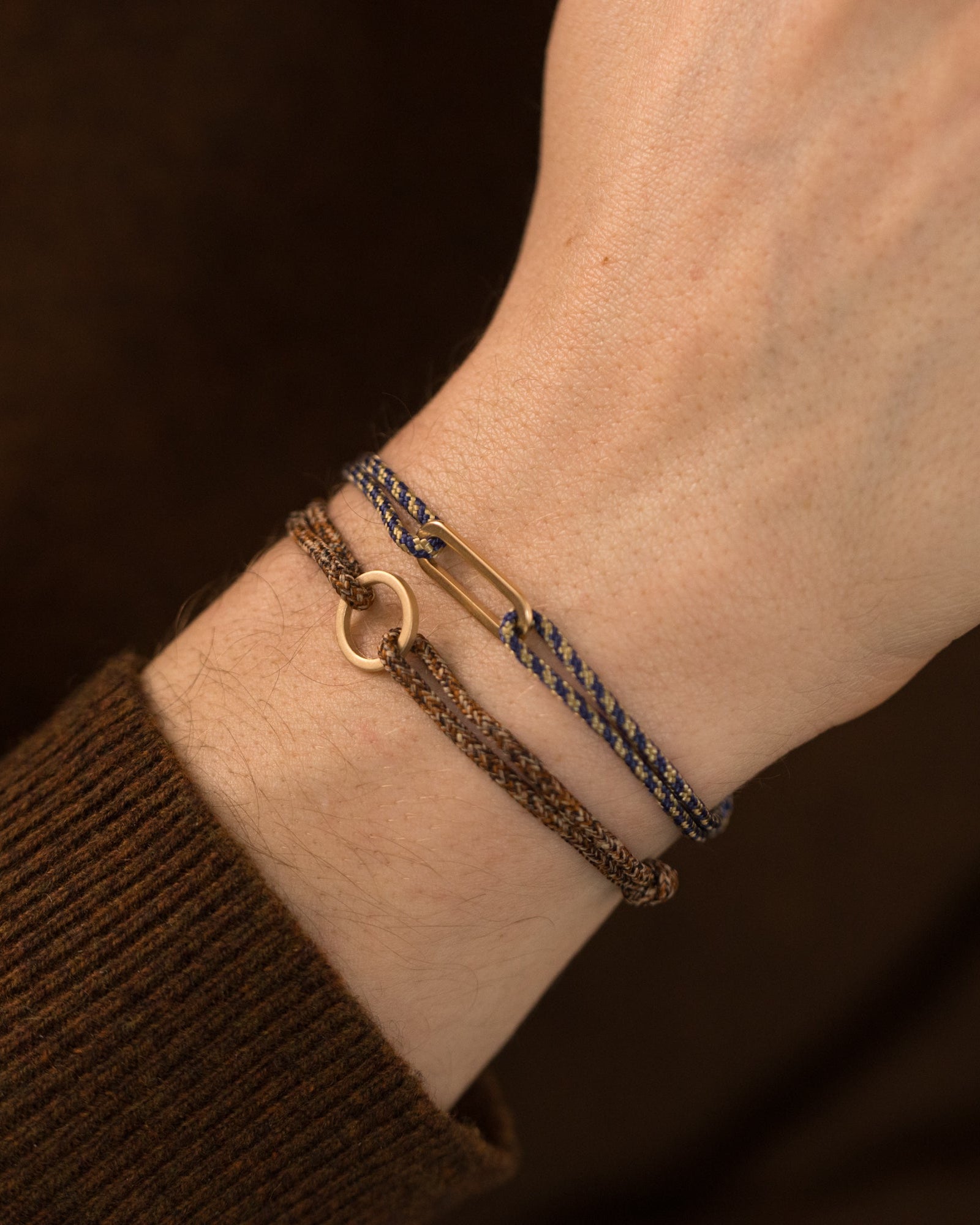 Aymar | Bleu marine & Écru