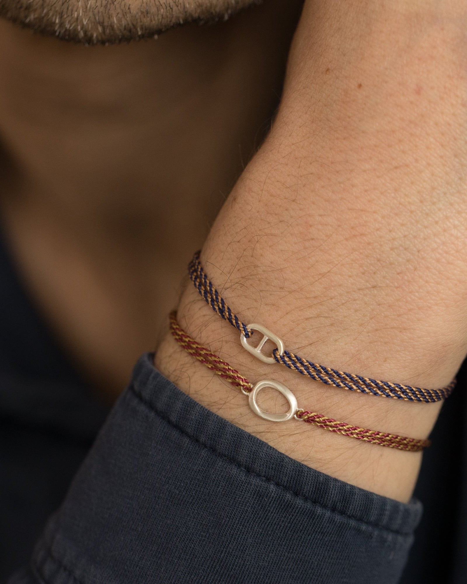 Briac | Bleu marine & Écru