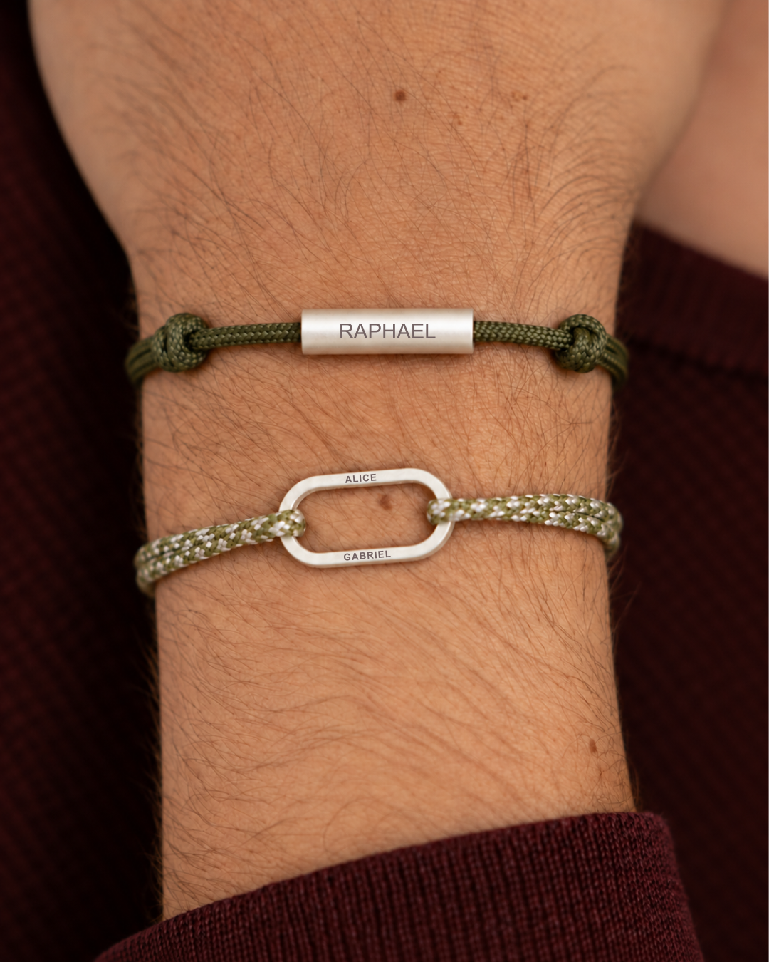 Paulin | Argent | Kaki