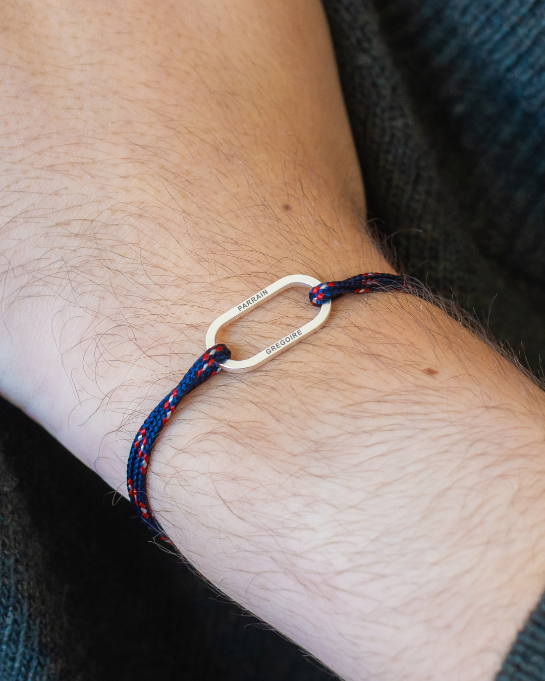 Régis | Argent | Bleu français