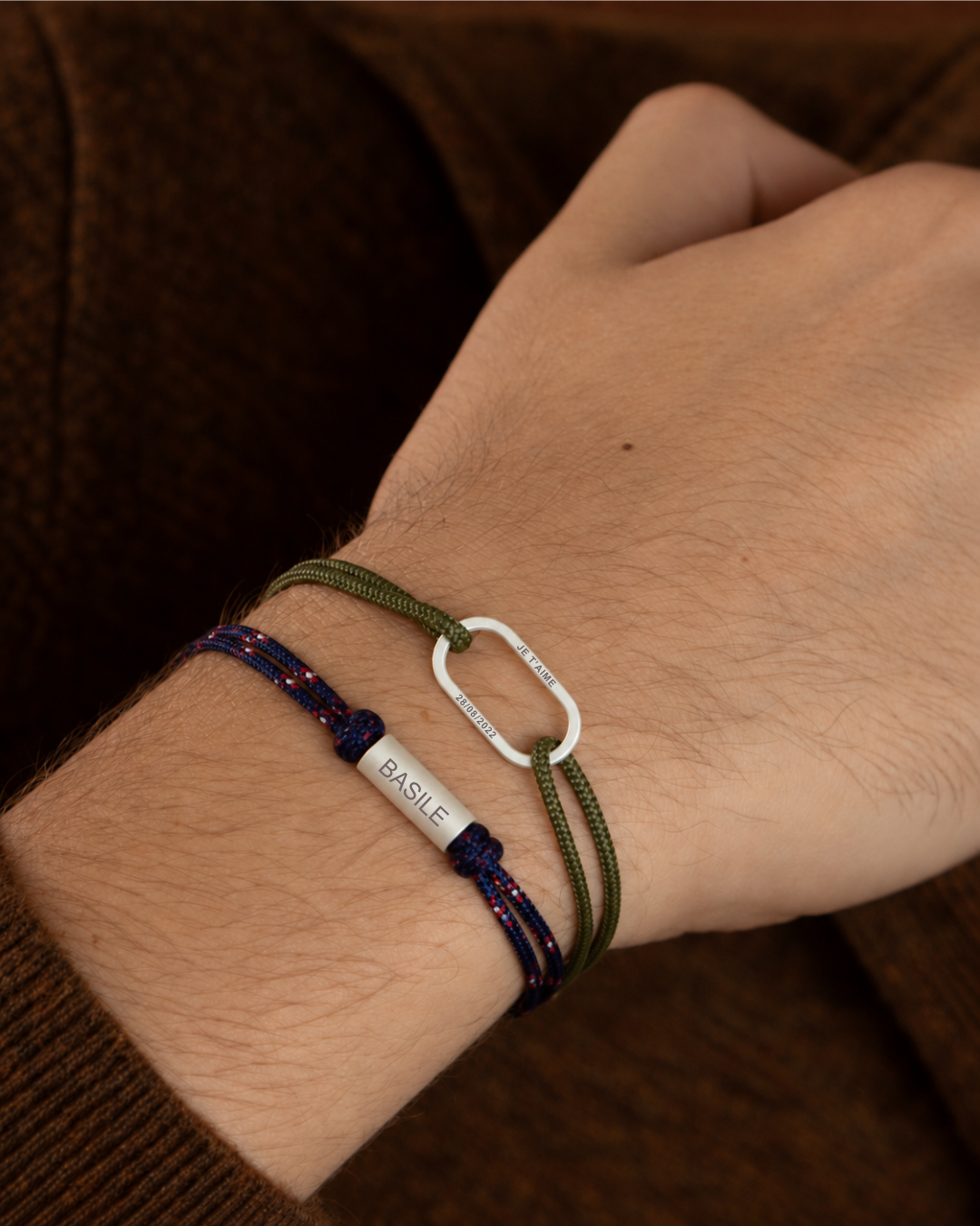 Auguste | Argent | Bleu français