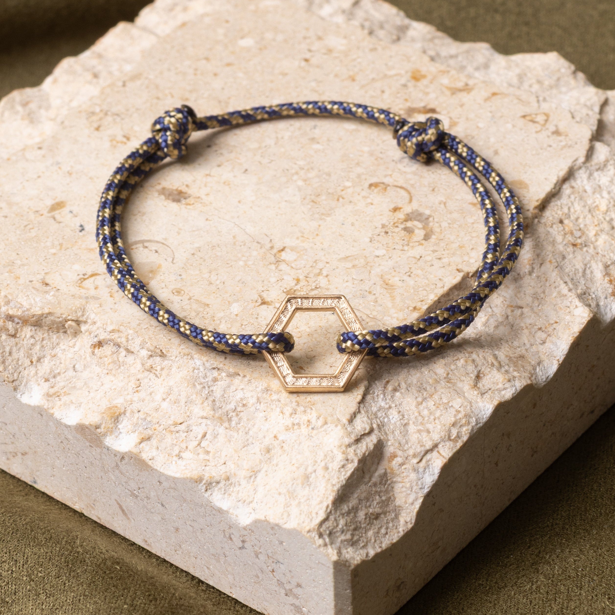 Aurèle | Bleu marine & Écru