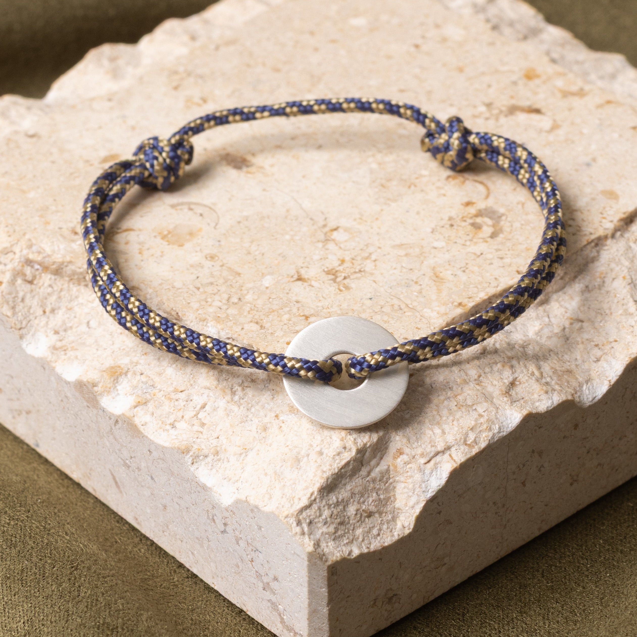 Léonard | Bleu marine & Écru