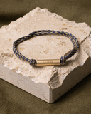 Paulin | Plaqué or | Bleu marine & Écru