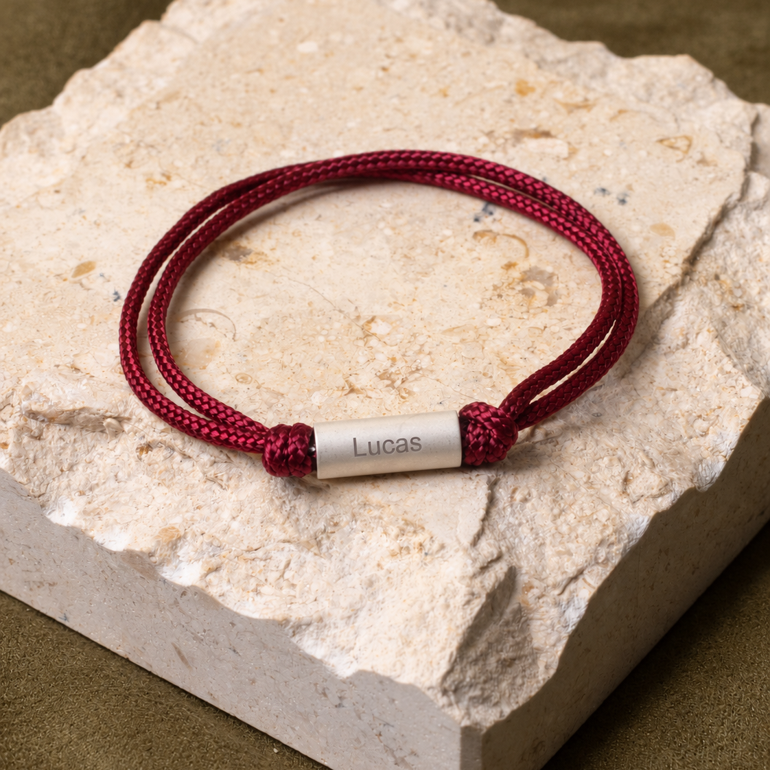Auguste | Argent | Bordeaux