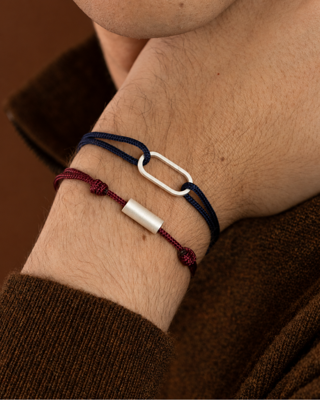 Auguste | Argent | Bordeaux