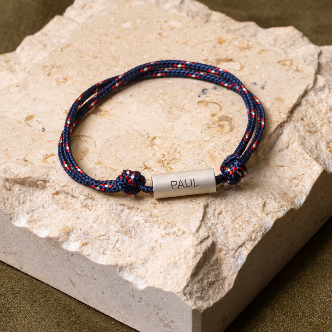 Auguste | Argent | Bleu français